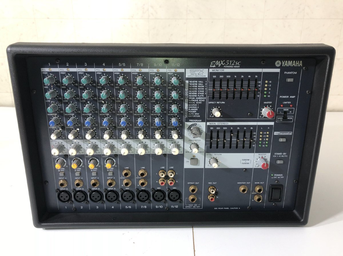 ヤフオク! -「yamaha emx512sc」(ミキサー) (レコーディング、PA機器