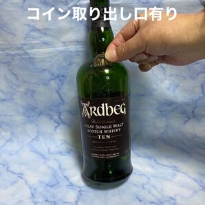 貯金箱 アードベッグ 空瓶 コイン取り出し口有り