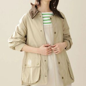 Barbour バブアー × ナノ・ユニバースジャケット ブルゾン / 別注 OS BEDALE BELTED