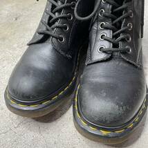 ☆送料無料☆Dr.Martens☆ドクターマーチン☆８ホールレザーブーツ☆黒☆UK３☆２２ｃｍ☆A２３☆_画像3