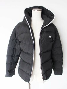 【送料無料】★le coq sportif★ルコックスポルティフ フードダウンコート ジャケット M 胸囲81－85 身長157－163 ブラック等 6418984