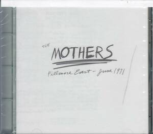 輸 フランク・ザッパ / The Mothers Fillmore East - June 1971 未開封◆規格番号■RCD-10512◆送料無料■即決●交渉有