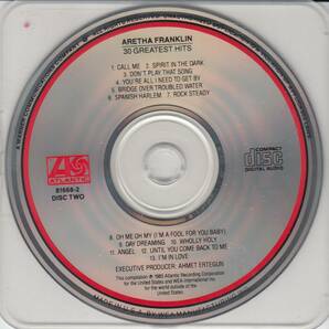 輸 Aretha Franklin アレサ・フランクリン 30 Greatest Hits 2CD◆規格番号■7816682◆送料無料■即決●交渉有の画像4