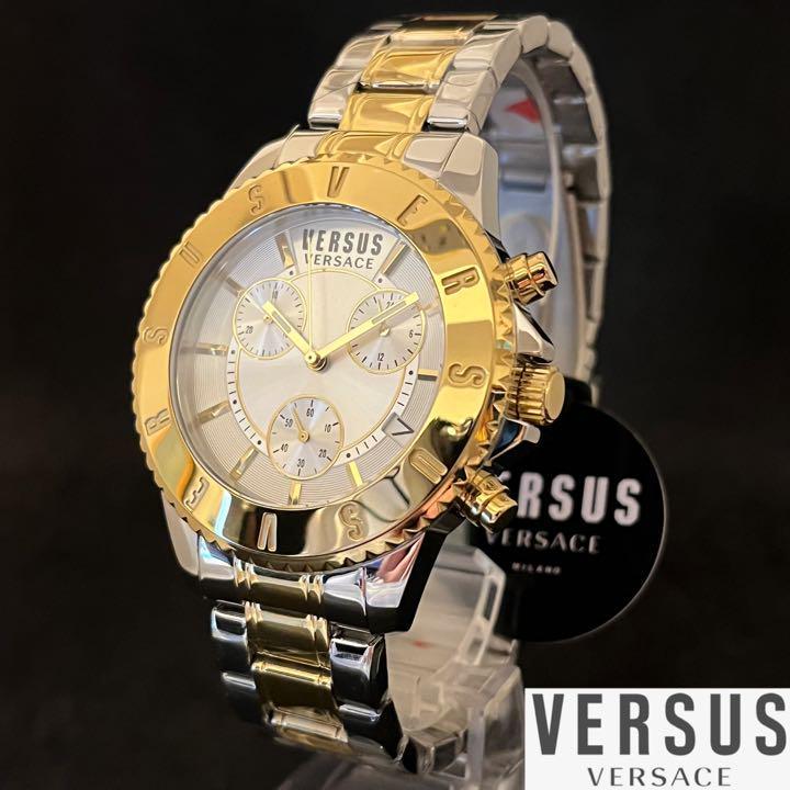 激レア Versus Versace/ベルサス ベルサーチ/メンズ腕時計/プレゼント ...
