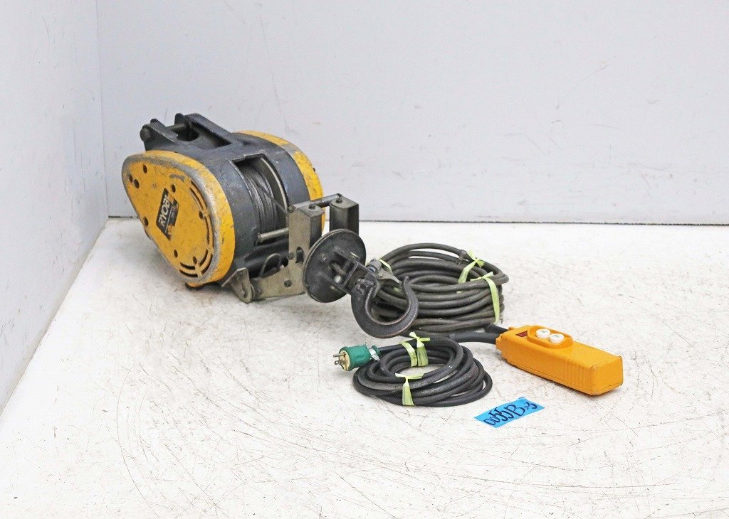 激安正規 リョービウィンチWI−195用交換用ワイヤーロープ 5mm