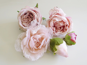  замечательный . цветок * искусственный цветок материалы . цветок часть незначительный розовый серия 5 шт K1-N