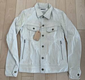 markama-ka damage processing jacket G Jean size 1 beige 