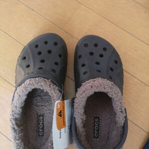 Crocs baya lined kids/バヤ ラインド 18.5cm ブラウン系