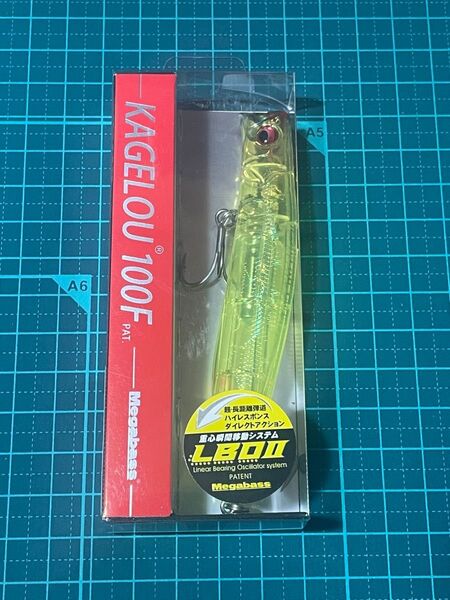 メガバス (Megabass) ルアー KAGELOU (カゲロウ) 100F GP RMイエローヴィーナス