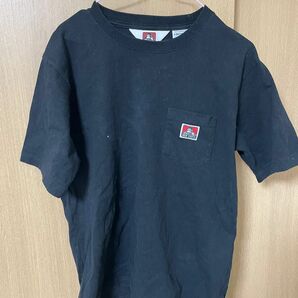 ベンデイビス BEN DAVIS Tシャツ Uネック 黒 M 綿100