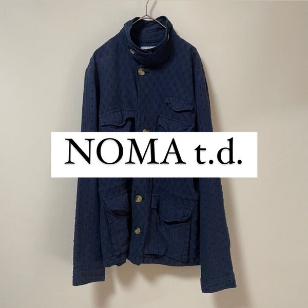 ”NOMA t.d.”ネイビーシャツ