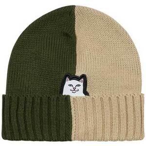 RIPNDIP Lord Nermal Split Beanie 20748 リップンディップ ニットキャップ モス×ストーン RND9825