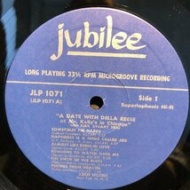 Della Reese With Kirk Stuart Trio / A Date With Della Reese At Mr. Kelly's In Chicago LP Jubilee ・Fresh Sound Records_画像3