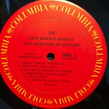 The Dave Brubeck Quartet / Jazz Impressions Of New York LP Columbia_画像3