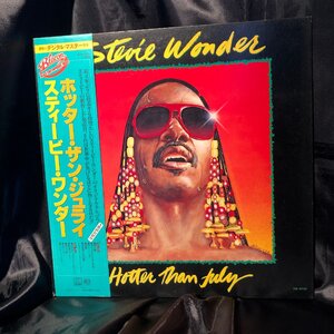 Stevie Wonder / Hotter Than July LP Motown ・VICTOR