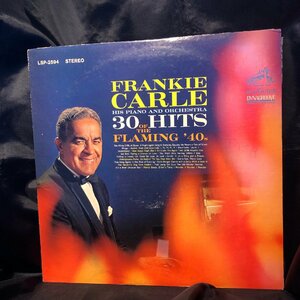 Frankie Carle, His Piano And Orchestra / 30 Hits Of The Flaming '40s LP RCA Victor