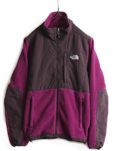 ■ ノースフェイス デナリ ジャケット ( レディース M ) 古着 The North Face DENALI フルジップ ジャンパー フリース アウトドア ブルゾン