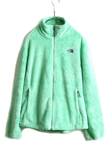 US企画 ■ ノースフェイス フルジップ 毛長 フリース ジャケット ( レディース L ) 古着 The North Face アウトドア ブルゾン ジャンパー