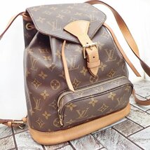 【 良品 】 ルイヴィトン モンスリMM / M51136 モノグラム リュックサック バックパック LOUIS VUITTON 1円スタート_画像2