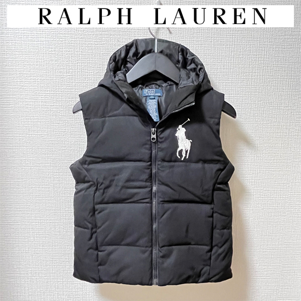 Ralph Laurenラルフローレン正規品美品ベスト/ビッグポニー