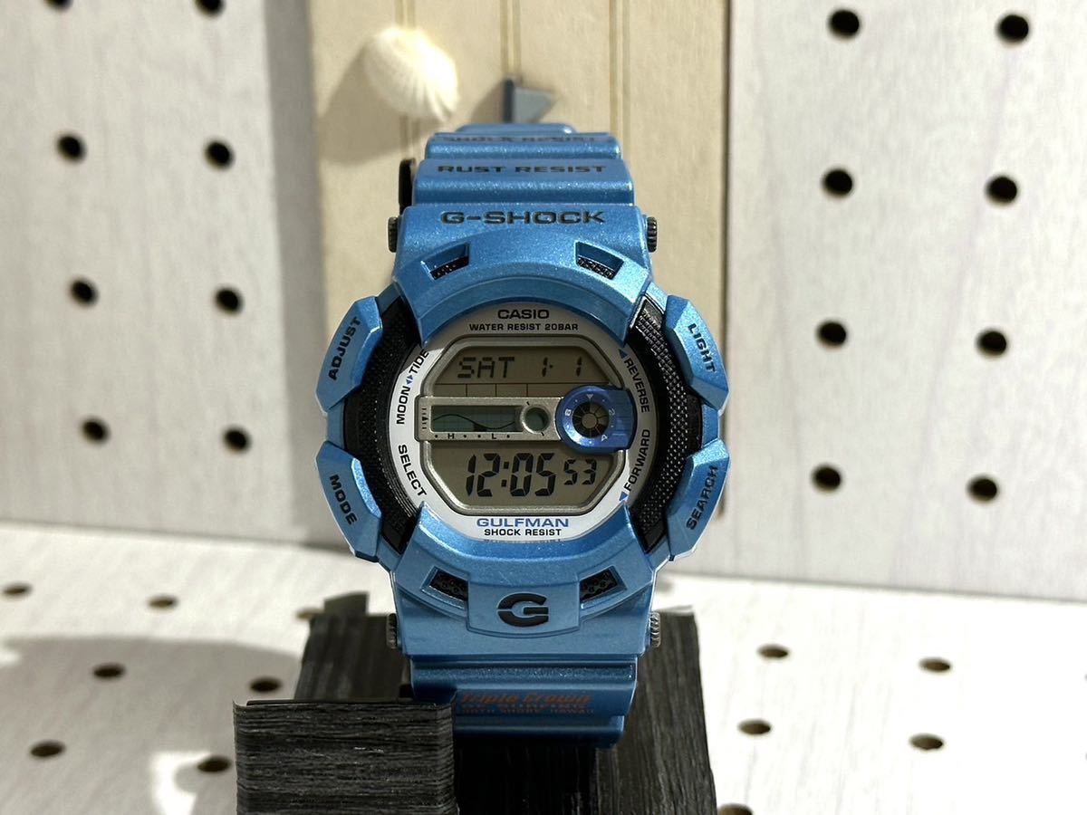 CASIO G-SHOCK G-9100 ガルフマン トリプルクラウン ブルー-