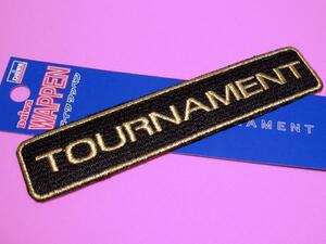 ダイワ トーナメント Daiwa TOURNAMENT エンブレム ワッペン 136×27mm パッチ