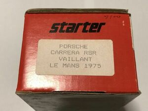 スターター/starter 1/43 ポルシェ カレラ RSR バイラント ル・マン 1975 ガレージキット/ガレキ/キット /管KT01