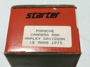  starter /starter 1/43 Porsche Carrera RSR Harley Davidson ru* man 1975 galet ki/ kit / tube KT01