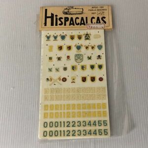 Hispacalcas デカール サンティアゴ マーキング シート 戦車 ジープ 他　PM04