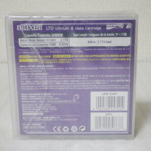 ★未開封新品 maxell マクセル LTO6データカートリッジ (LTOU6/2500 XJ B) 【20本セット!!】の画像4