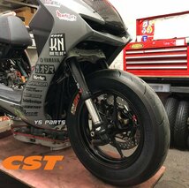 [話題のハイグリップタイヤ]CST CM-SR[100/90-10互換][フロント用]シグナス125[XC125]シグナス150GT[XC150]等に[ディンプルサイン付]_画像6