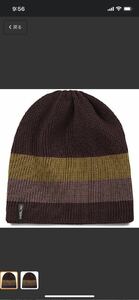 新品　未使用　タグ付　アークテリクス ニット帽　Castlegar Striped Toque Beanie Arc'teryx ニットキャップ　ビーニー