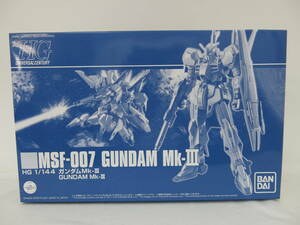 HG Universal Century　1/144　MSF-007　ガンダム　GUNDAM　Mk-Ⅲ　バンダイ　未組立品