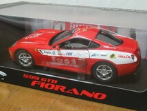 1/18ミニカー　Ferrari　フェラーリ599GTB　FIORANO　フィオラノ　PANAMERICAN20000　赤　Hot-Wheels　ホットホイール限定品【管理：1045】_画像5