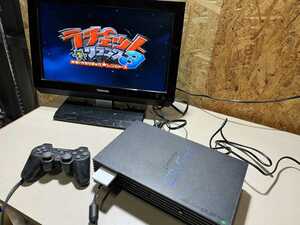 〇 SONY PS2 PlayStation2 SCPH-50000 ブラック メモリーカード付属 コントローラー付属 動作確認済 中古品 ③