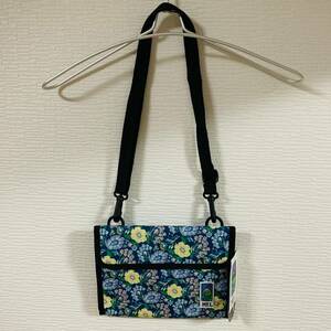 MEI(メイ) - コーデュラ クラッチショルダーバッグ CORDURA 2WAY コンパクト サコッシュ 男女兼用 スマホ 花柄 (新品タグ付未使用品)