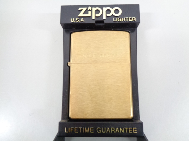 ZIPPO 『ZERO HALLIBURTON ゼロハリバートン』2002年5月製造 ギャラン