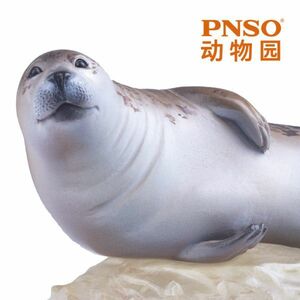 PNSO 可愛い アザラシ 海豹 海洋 動物 フィギュア 子供 おもちゃ プレゼント置物 模型