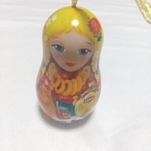 ロシア マトリョーシカ人形 マトリョーシカ レトロ リプトン 缶