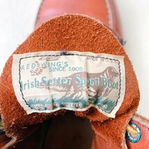 Red Wing レッドウィング♪Irish Setter アイリッシュセッター 四角犬タグ 8875 レザーブーツ♪4.5 E（23cm相当）_画像9