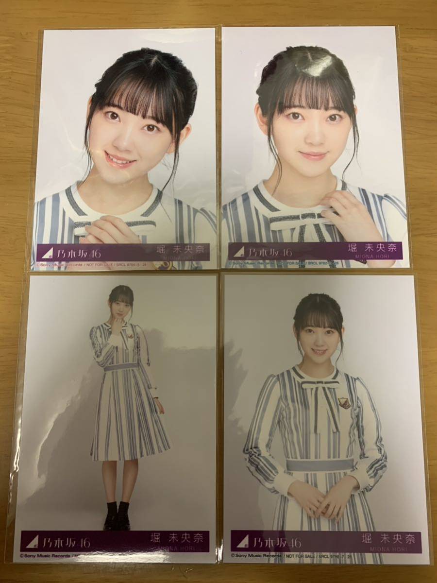 乃木坂46 太陽ノック 秘蔵生写真 直筆サイン入り 当選品 堀未央奈 希少