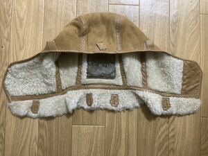 Ten-c shearling hood ブラウン系 46 ムートンフードライナー テンシー anorak アノラック