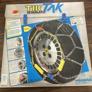 TIK TAK 金属製 タイヤチェーン ITALY製
