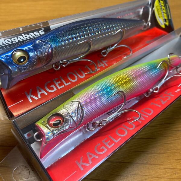 メガバス カゲロウ124F カゲロウ MD 125F 2個セット KAGELOU Megabass