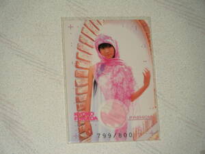 □■BOMB(2002)/深田恭子 ファッションカード(コスチュームカード)FA-06(大判ピンクスカーフ) #799/800