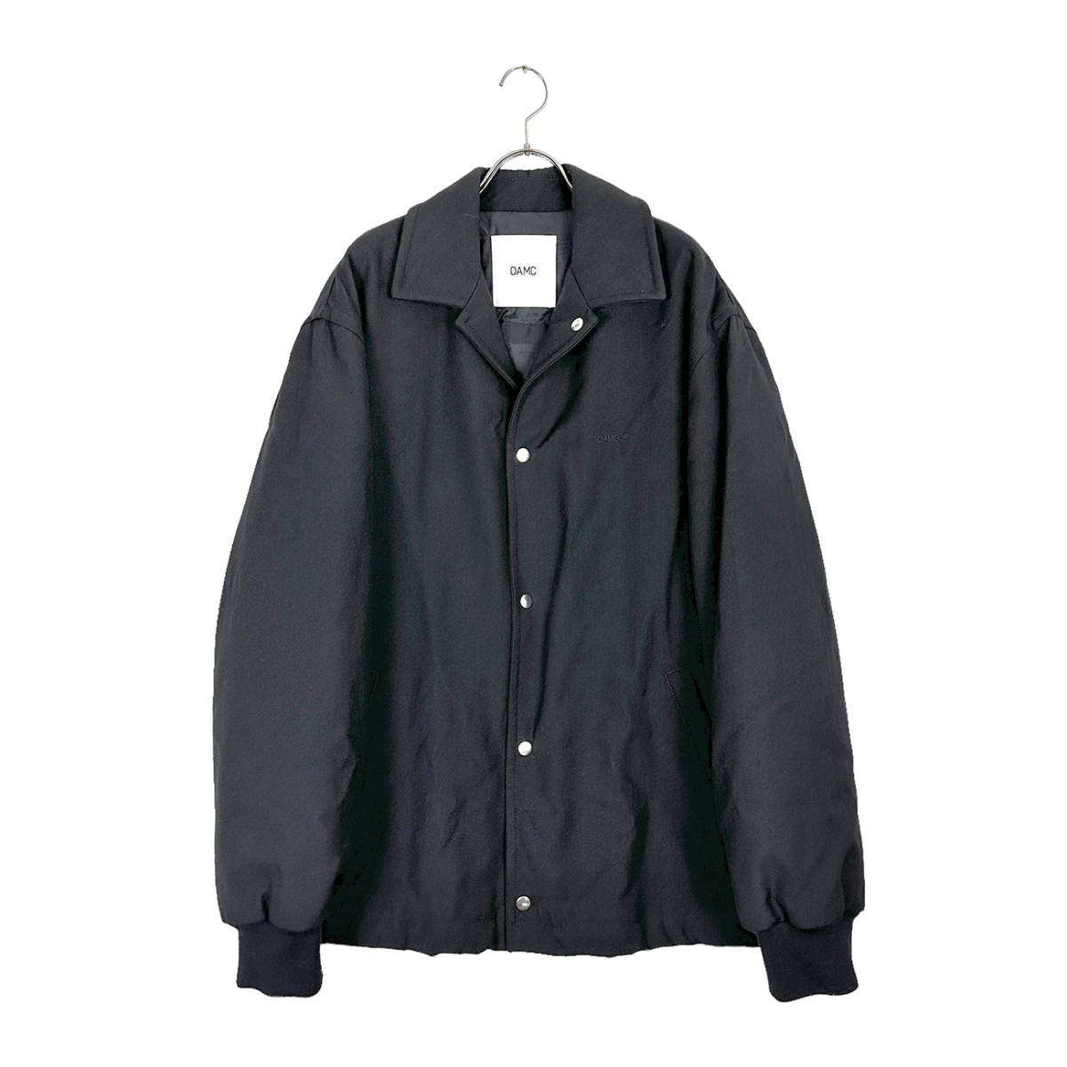 OAMCOVER ALL MASTER CLOTH SHIRTS JACKET SS black