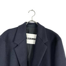 JILSANDER(ジルサンダー) wool coat (navy)_画像3