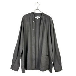 Maison Margiela(メゾン マルジェラ) open shirt jacket 2017AW (d brown)