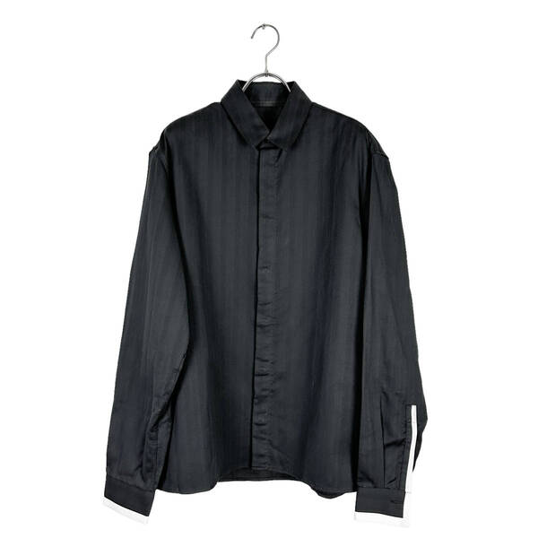 HAIDER ACKERMANN(ハイダーアッカーマン) stripe shirts (black)