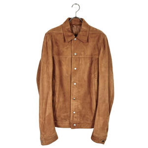 リックオウエンス(Rick Owens) Suede Worker Jacket (brown)